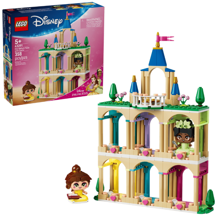 LEGO Disney – Mini Bella a Tiana s hradom